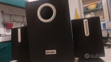 Casse PC audio Labtec + mouse Logitech 