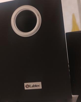 Casse PC audio Labtec + mouse Logitech 