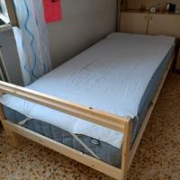 Letto con materasso Ikea