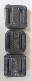 PIOMBO 1 Kg (3 pz)  per cintura SUB