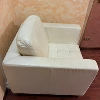 Poltrona grande in pelle fiorentina!