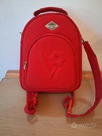 zainetto vintage rosso Naj-Oleari