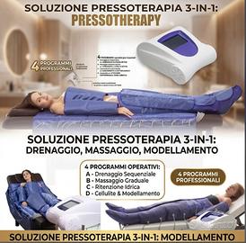 Pressoterapia 3in 1