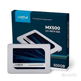 SSD Crucial 250GB MX500 - Firmware Aggiornato 96%