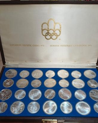 Monete Argento Olimpiadi Montreal 1976