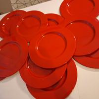 Sottopiatti smaltati ROSSI