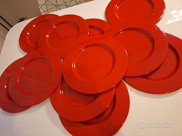 Sottopiatti smaltati ROSSI
