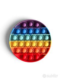 Gioco Antistress Pop It Tondo Arcobaleno 🌈