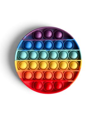 Gioco Antistress Pop It Tondo Arcobaleno 🌈