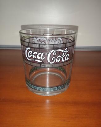 Bicchiere Coca Cola Drink Anni 80
