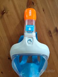 Maschera snorkeling Decathlon taglia M-L