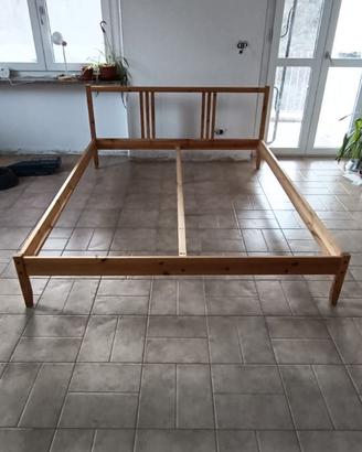 Letto IKEA Fjellse in legno, solo struttura
