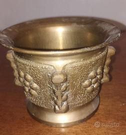 Mortaio in ottone