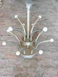 Lampadario  anni 70 Gaetano Sciolari