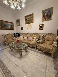 Salotto stile barocco