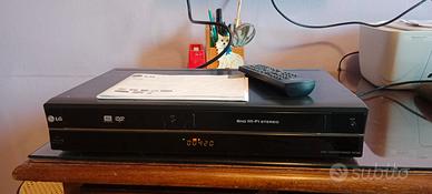 combo LG  RC388 lettore DVD +VHS MASTERIZZATORE 