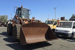 Pala gommata fiat hitachi mod. fr 130.2