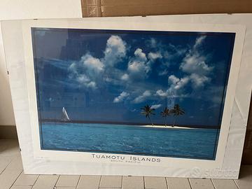 Poster foto stampa Tuamotu
