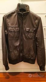 Giacca Giubbotto Pelle Zara Man