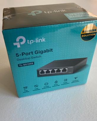 Switch Ethernet 5 porte 10/100/1000 Mbps Tp-link