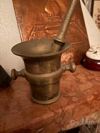 Mortai in bronzo vintage