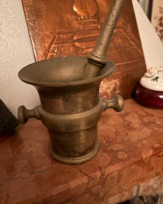 Mortai in bronzo vintage