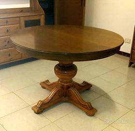 Tavolo tondo legno allungabile