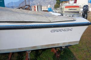 Motoscafo cranchi con motore 25cv 2 t 