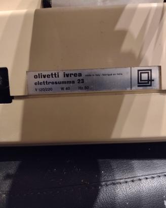 Calcolatrice Olivetti elettromeccanica