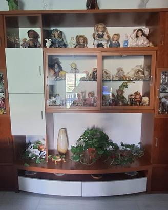 Parete attrezzata per salone