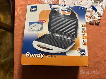 Toastiera Sandy 750 W bianca