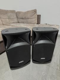Coppia di casse attive FBT J MaxX 110A come nuove