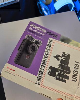 Canon PowerShot V10 Vlogging Kit - nuova