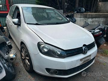 RICAMBI VOLKSWAGEN GOLF 6 2010 1200cc BENZINA CBZ