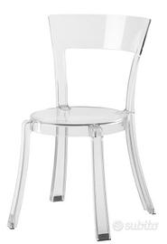 Sedie di design trasparenti