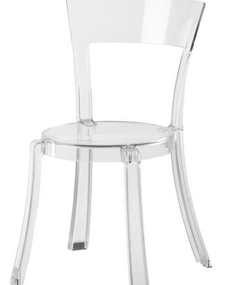 Sedie di design trasparenti