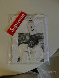 Supreme x Jordan Biggie white T-shirt - S