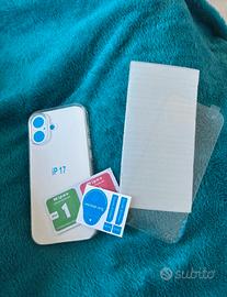Cover trasparente e vetro temperato iPhone 17