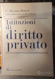 ISTITUZIONI DI DIRITTO PRIVATO - C. Massimo Bianca