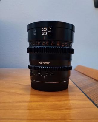 Ottica cine Viltrox 56mm T 1.5