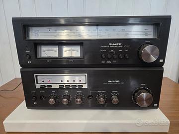 Amplificatore Stereo SHARP SM-1122+Tuner ST-1122