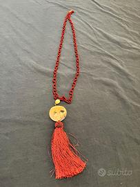 collana Lebole  geisha bordeaux