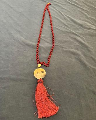 collana Lebole  geisha bordeaux