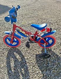 Bici spiderman 12”