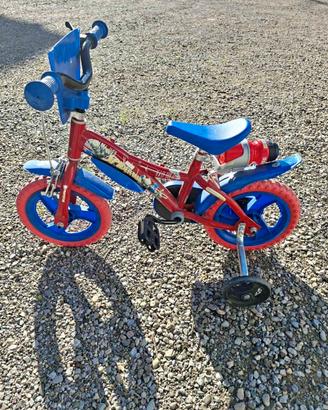 Bici spiderman 12”