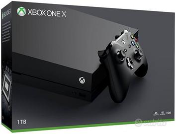 Xbox One X - 1 TB + 4 controller + giochi