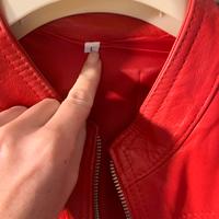 Giacca di vera pelle donna taglia L