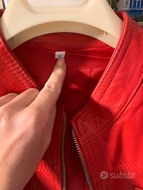 Giacca di vera pelle donna taglia L