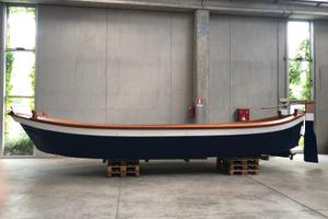 Gozzo in legno d'epoca