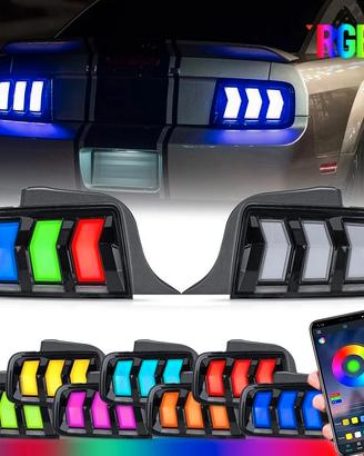 FARI POSTERIORI TUBE RGB LED FORD MUSTANG 05-09 DI
